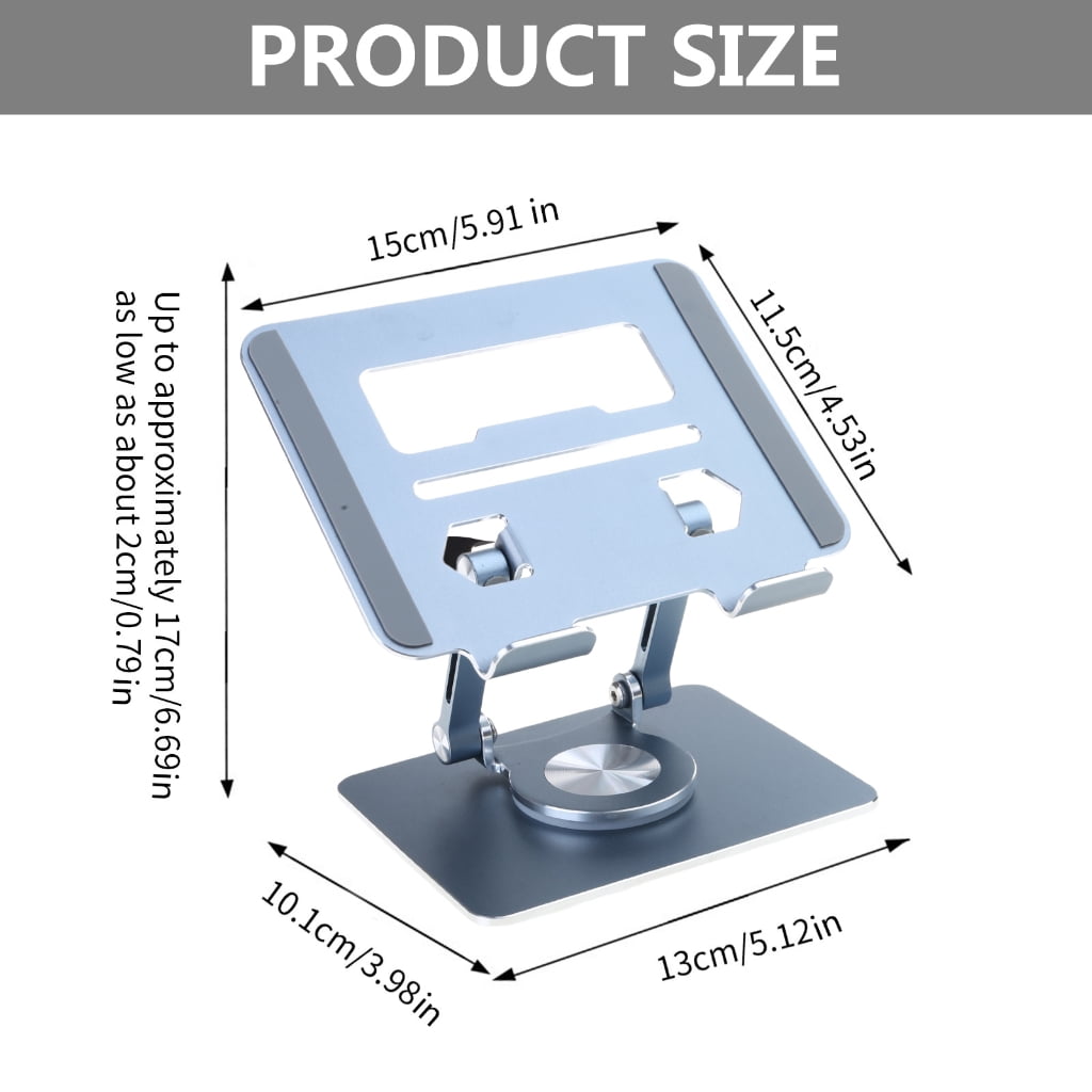 WINDLAND Adjustable Stand Laptop Cooling Holder Bracket Foldable 360°Rotate Stands