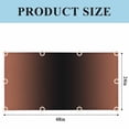 thumbnail image 3 of Dark Orange Black Ombre Fluorescent Light Covers, Modern Gradient Abstract Art Magnetic Light Covers for Ceiling Lights, Fluorescent Ceiling Shade Filters for Classroom Bedroom Office 4x2Ft x 2PCS, 3 of 8