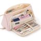 thumbnail image 1 of Big Capacity Pencil Case High Large Storage Pouch Marker Pen Case Simple Stationery Bag School College Office Organizer for Teens Girls-Pink, 1 of 4