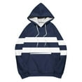 thumbnail image 5 of Womens Oversized Drawstring Hoodie with Pocket Dropped Long Sleeve Hooded Sweatshirt Boyfriend Style Pullover Tops (S, Blue), 5 of 6