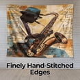 thumbnail image 6 of Jazz & Blues Heritage Wall Tapestry for Bedroom by DC | African American Tapestry Wall Hanging & Aesthetic Decor for Dorm, Living Room, Picnic & Home | 36"x48", 6 of 7