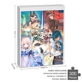 thumbnail image 3 of Genshin Impact Jigsaw Puzzle, Wood Puzzles Adult, 300 PCS Jigsaw Puzzle Perfect for Game Nights, 3 of 8