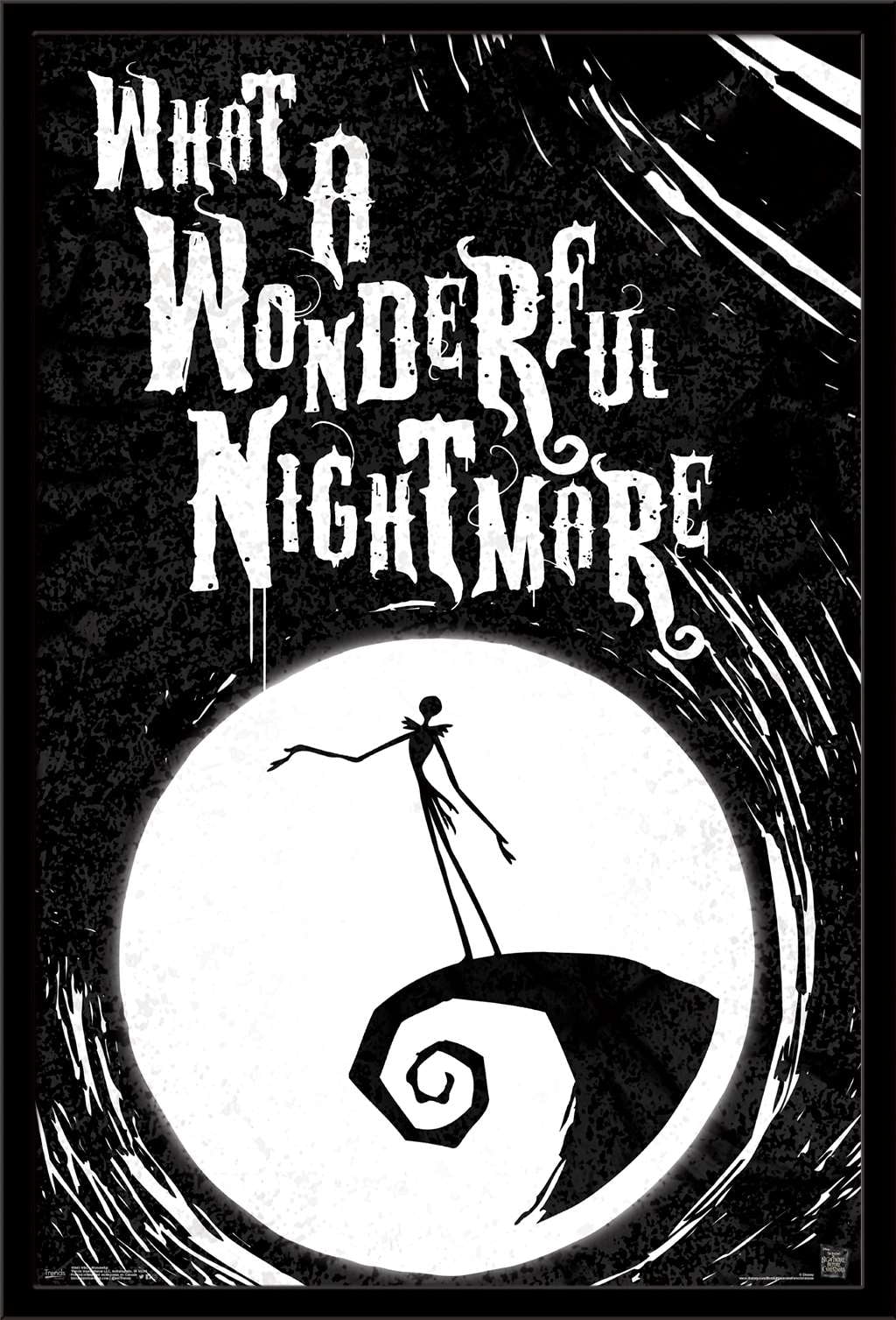 The Nightmare Before Christmas Wonderful Poster
