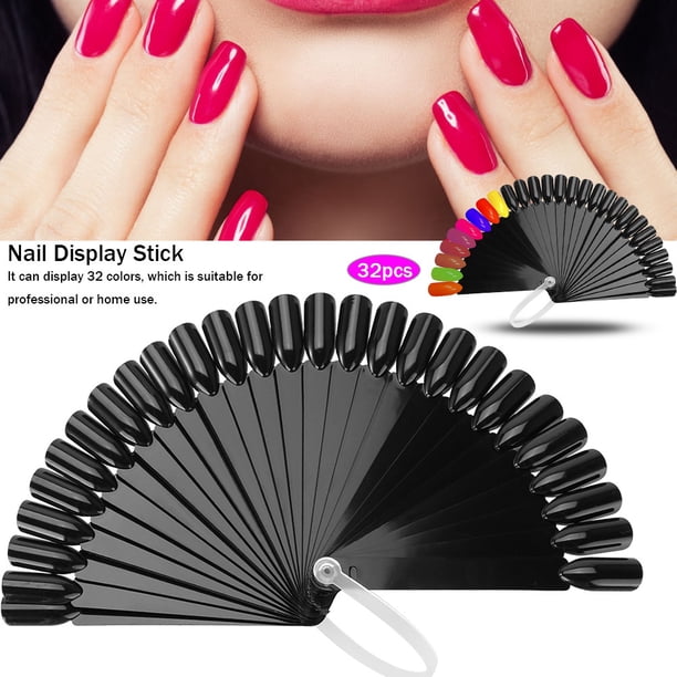 Fácil De Llevar, Múltiples Opciones, Mano De Obra Exquisita, Herramienta De Práctica De Uñas, Barra De Punta De Uñas, Tienda De Salón, Salón De Belleza, Tienda De Manicura ANGGREK Nail Practice Tool