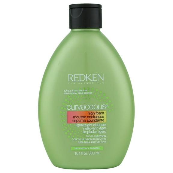 Redken Curvaceous High Foam Mousse Light Weight Cleanser, 10.1 oz