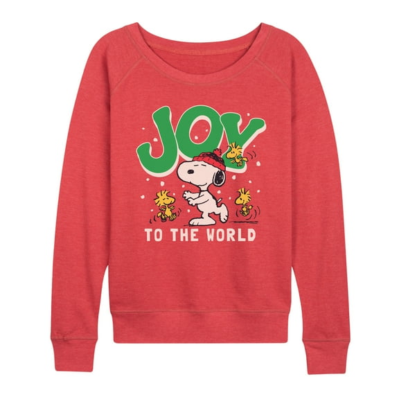 Peanuts - Snoopy Joy - Women's French Terry Long Sleeve Pullover