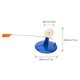 thumbnail image 5 of Advancent Kit de pesca en hielo de invierno Bandera de pesca en hielo fácil de usar Placa de base redonda Aparejos de pesca portátiles ligeros para pesca Pescar Advancent OD006984-00, 5 of 6