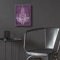 thumbnail image 5 of Epic Art 'Plum Chandelier Sketch 1' by Ethan Harper Acrylic Glass Wall Art, 12" x 16", 5 of 8