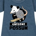 thumbnail image 3 of Instant Message - Awesome Possum - Toddler & Youth Girls Fleece Dress, 3 of 6