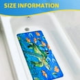 thumbnail image 3 of OTHWAY Baby Bath Mat Anti Slip Bath Mat Anti Mould Non Slip Bath Mats for inside Bath Machine Washable Kids Bath Mat with Suction Cups 27 X 15 inch (Turtle), 3 of 8