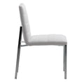 thumbnail image 2 of Modus Furniture Amalfi Metal Back Chair in White Set of 2, 2 of 2