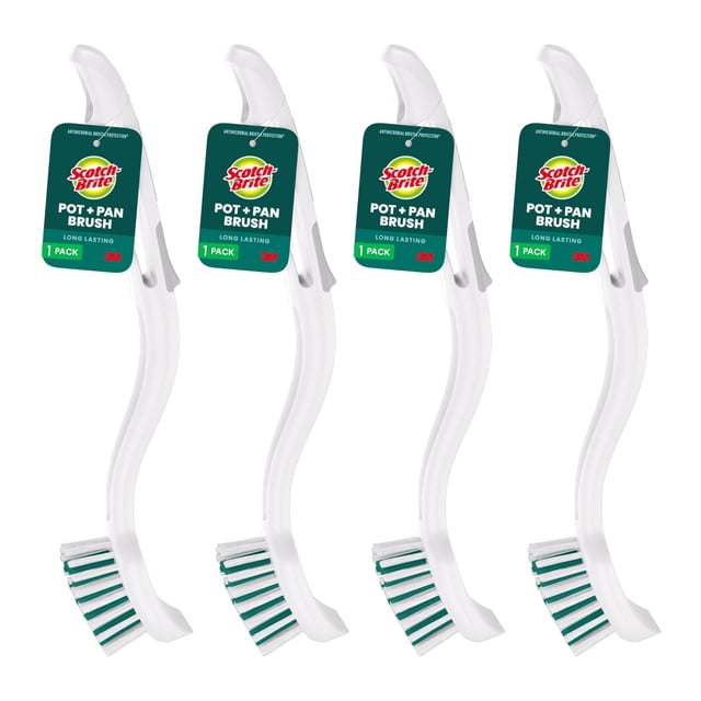 Scotch-Brite Pot Pan and Dish Brush (Pack of 4)
