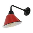 thumbnail image 7 of JONATHAN Y Croydon 9.63" 1-Light Farmhouse Industrial Indoor/Outdoor Iron LED Gooseneck Arm Outdoor Sconce, Red, 7 of 7