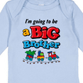 thumbnail image 4 of Inktastic Choo Choo Future Big Brother Boys Long Sleeve Baby Bodysuit, 4 of 5