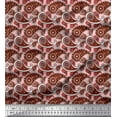 thumbnail image 1 of Soimoi Poly Georgette Fabric Floral & Paisley Print Fabric by Yard 52 Inch Wide, 1 of 5