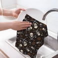 thumbnail image 6 of Disketp Pirate Skulls Waffle Weave Kitchen Dish Cloth,Super Absorbent Kitchen Dish Towels 16*26 Inches for Dish Rags Washing Dishes, Drying Dishes, 6 of 7