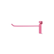 10 inch Hot Pink Peg Hook for Wire Grid - Pack of 25