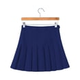 thumbnail image 1 of pda , mini cremallera deportiva para mujer, atlética, de cinturo , para , yoga, ropa para deportiva, pantalones cortos cómodos par Yinane Mini faldas de cintura alta, 1 of 6