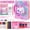 Cat, variant on YOYTOO Unicorn Marker Sets For Kids, Art Supplies Craft Drawing Kits Stationary Set Markers Coloring Book with Pencils Case for Girls