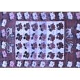 thumbnail image 1 of Ahgly Company Machine Washable Indoor Rectangle Persian Blue Traditional Area Rugs, 5' x 8', 1 of 4