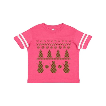 

Inktastic Ugly Christmas Sweater Boys or Girls Toddler T-Shirt