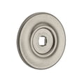 thumbnail image 3 of Baldwin 4903050 1.75 in. dia. Knob Back Plate, Satin Brass & Black, 3 of 5
