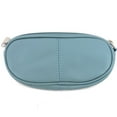 thumbnail image 4 of SILVERFEVER Leather Eyeglass Glasses Case with Wristlet Handle, Padded, 4 of 6