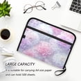 thumbnail image 6 of Accordion File Organizer with Zip Closure 13 Pockets Expanding File Folder Letter A4 Paper Document Organizer for Home Office Cute Pastel Watercolor Floral, 6 of 7