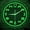 Green, variant on Game Controller Illuminated Wall Clock for Gamers Playroom Gaming Console Home Decor LED Neon Art Luminous Light Up Wall Clock