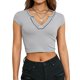 thumbnail image 1 of Camiseta de verano de manga corta para mujer, Slim Fit Shirt, Vintage Streetwear Nituyy Top de manga corta para mujer, 1 of 5