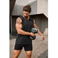 thumbnail image 4 of COOFANDY Mens 2 Pack Cut Off Shirts Gym Athletic Tank Top Sleeveless Workout Tee, 4 of 7