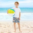 thumbnail image 6 of joogoo Cute Capybara on Truck Boys Swim Trunks Beach Swimsuit Shorts Boxer 7Y, 6 of 8