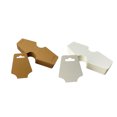 thumbnail image 3 of Sonducket 100 piezas de exhibición de horquillas, tarjetas de papel Kraft, tocados, collar de tarjeta de cuerda para la cabeza, cartón de Ropa, zapatos y accesorios Miscelánea Blanco, 3 of 6
