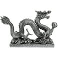 thumbnail image 2 of Oriental Furniture 12" Chinese Dragon Statue, figurine, decorative item, 2 of 3