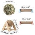 thumbnail image 5 of Rabbits Scratcher Posts SisalHemp Ball BiteResistant Small Animal Chewing Toy, 5 of 16