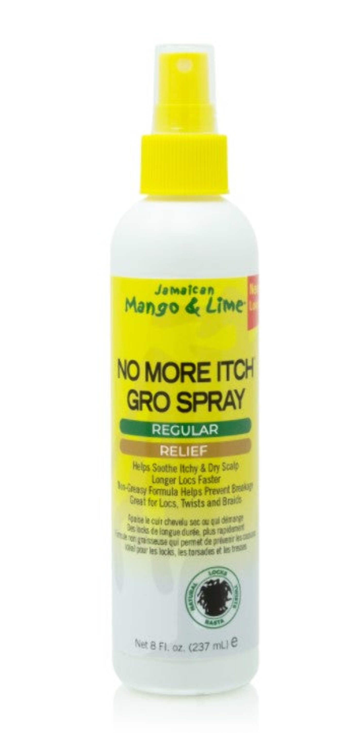 Jamaican Mango & Lime No More Itch Gro Spray, 16 oz - Walmart.com