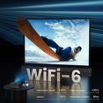 thumbnail image 4 of Proyector de cine en casa HAPPRUN JQ820 4K 1000lm con WiFi 6, 4 of 9