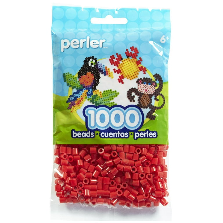 Non-Iron Magic Fuse Beads Refill Pack 1000 Red Beads