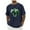 #JIE- Navy, variant on CYiJun George Graphic T Shirt for Men Summer Crew Neck Short Sleeve Casual Tees