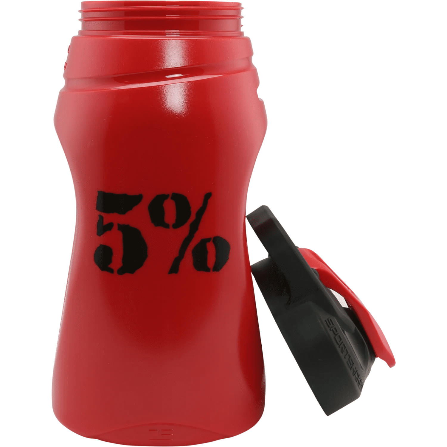 5% Nutrition 64 oz Half Gallon Gym Water Bottle with Handle, Large Reusable Sports Jug for Hydration