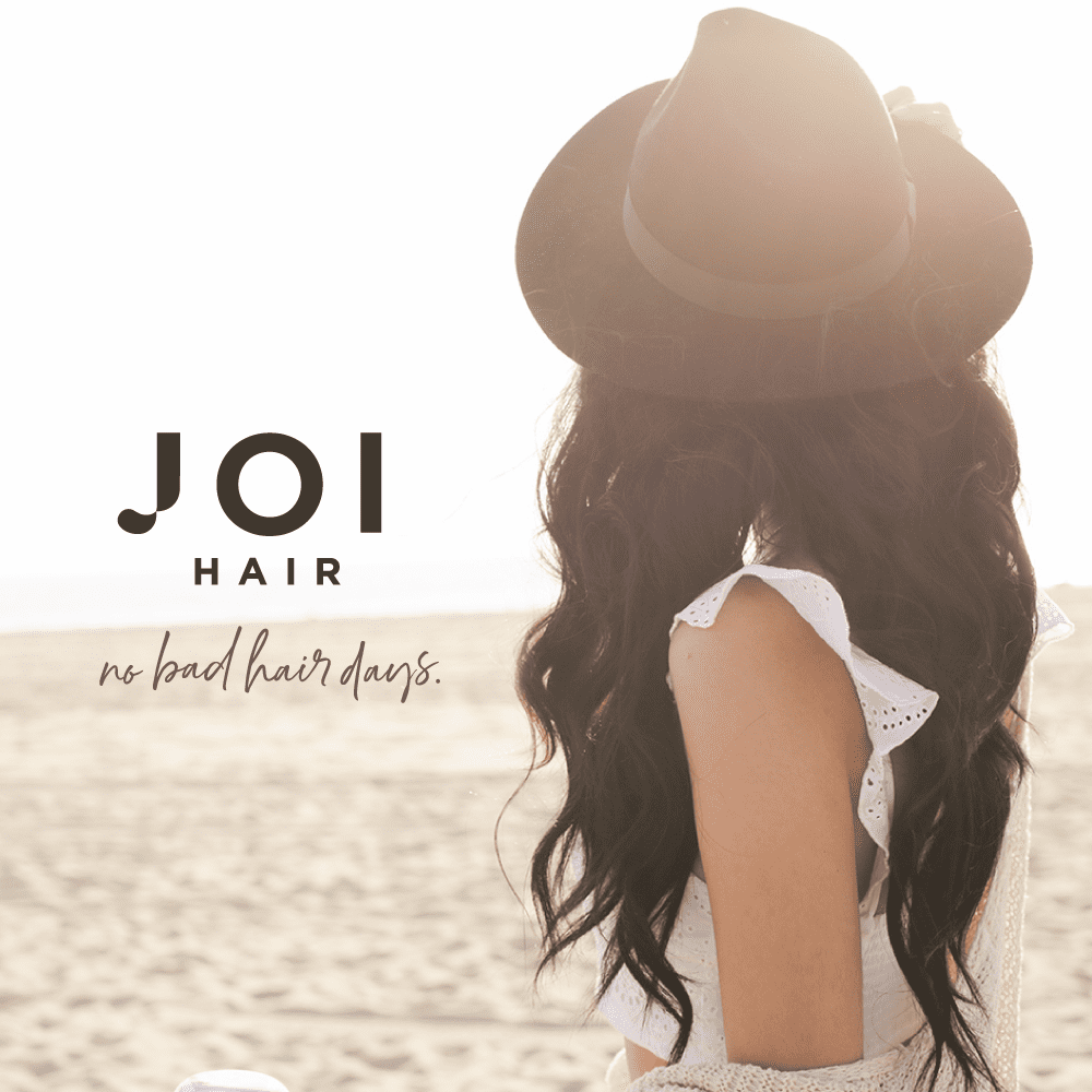 7-Piece Clip-In Hair Extension Set by Joi Hair, Clip Sewn Machine Weft, Premium Remy Human Hair, Full Set for Full Head, 120g 20" #14/22 Golden Blonde