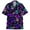 01-Dark Purple, variant on Plus Size Holiday Hawaiian Shirt for Men Casual Fashion Shirts Festive Summer Beach Short Sleeve Button down Tees 01-Khaki XXXL