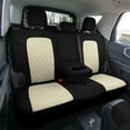 thumbnail image 6 of FH Group Neoprene Custom Fit Seat Covers for 2021 - 2022 Ford Bronco Sport Beige - Rear Set, 6 of 11