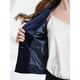 thumbnail image 5 of INSPIRE CHIC Chaqueta De Traje De Oficina De Negocios Con Solapa Y 1 Botón De Terciopelo Para Mujer azul marino L, 5 of 5