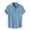 Sky Blue, variant on Men's Short Sleeve Shirt Regular Fit Button Down Collar Shirts with Pocket Green Men's Athletic Shirts & Tees