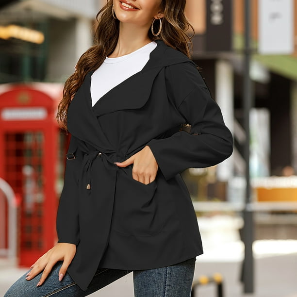 autumn coat with hood