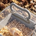 thumbnail image 6 of Portable Clear Hamster Cage with Carrying Handle, Deluxe Panoramic Habitat for Syrian Dwarf Hamsters Gerbils Mice, Ventilated Travel Carrier with Water Bottle, ABS Plastic Material, 6 of 6