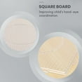 thumbnail image 4 of 4pcs ABC Clear 145x145mm Square Large Pegboards Board for Fuse Bead, 4 of 7