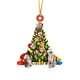 thumbnail image 2 of Christmas Day Christmas Tree Hanging Sign，Christmas Tree Sign Wall Sign,For Indoor Decor Home Decorative Signs Christmas Day Party Decoration, 2 of 6