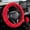 Wine, variant on Furry Car Steering Wheel Cover with Fluffy Gear Shift Cover Soft Warm Non-Slip Car Decoration for Women Girls 3 PCS Set